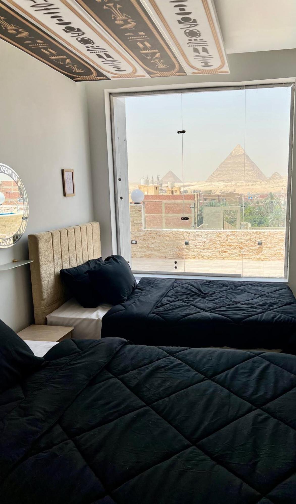 Hotel New Hope Pyramids View El El Cairo Exterior foto