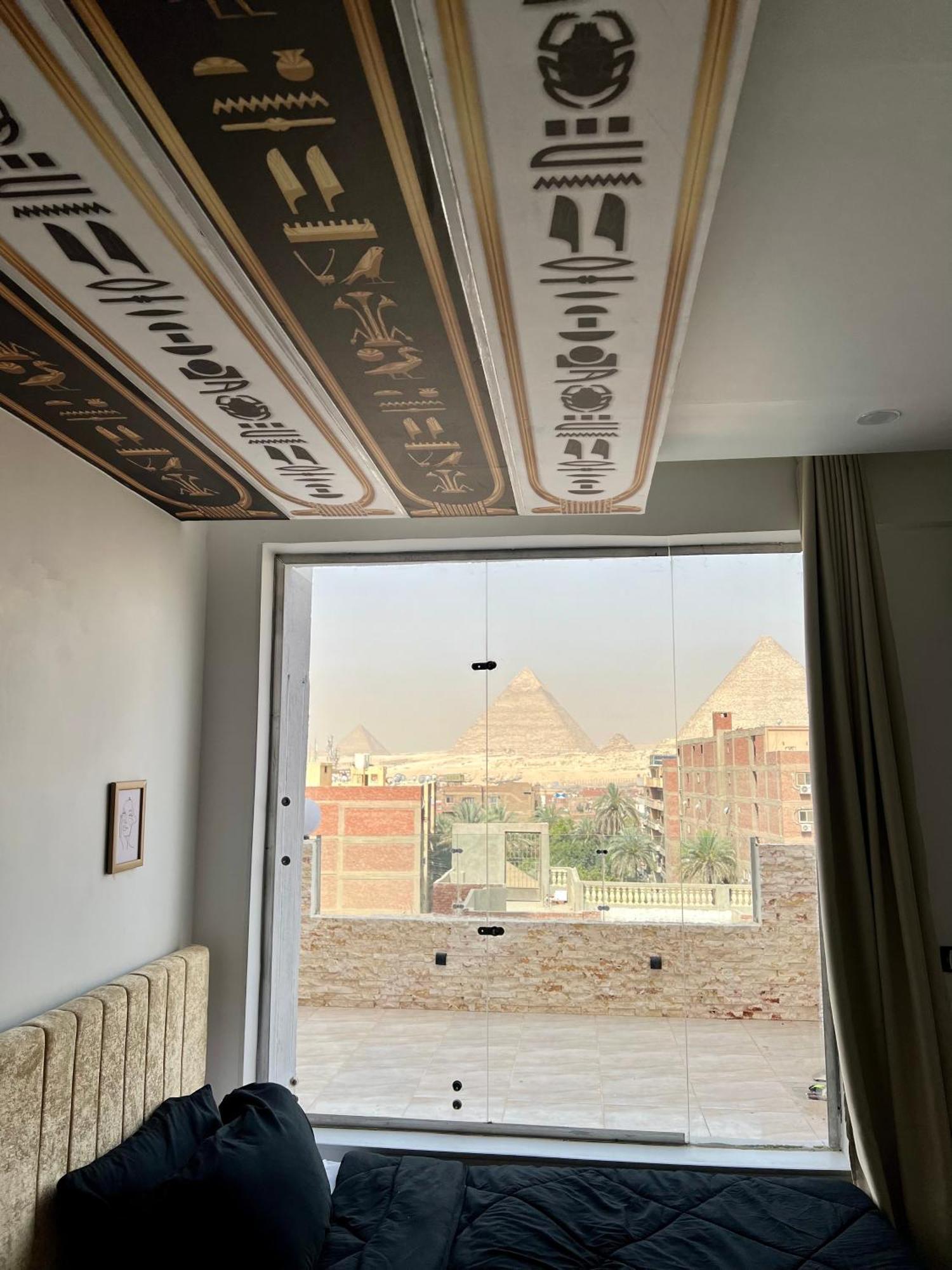 Hotel New Hope Pyramids View El El Cairo Exterior foto