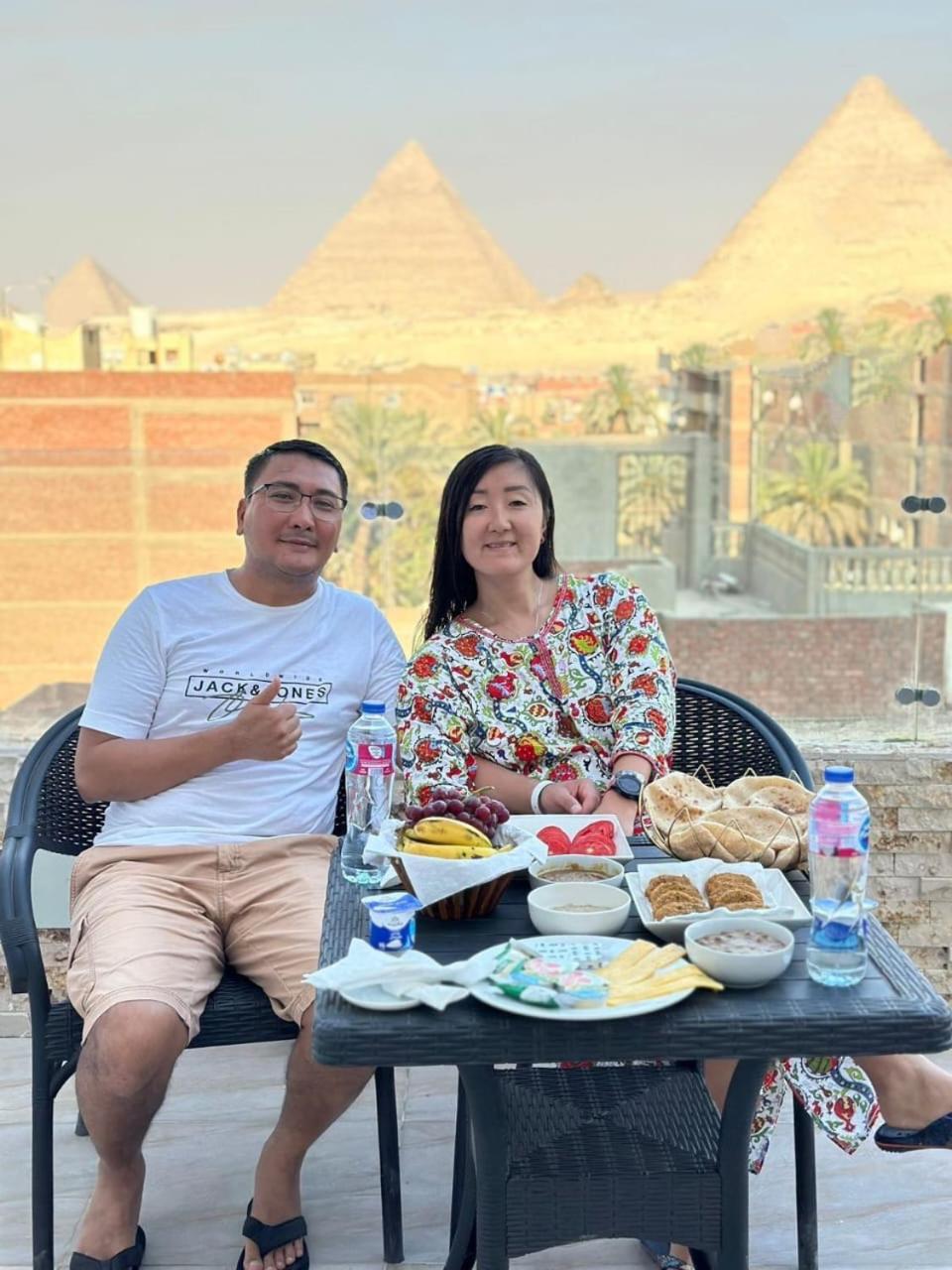 Hotel New Hope Pyramids View El El Cairo Exterior foto