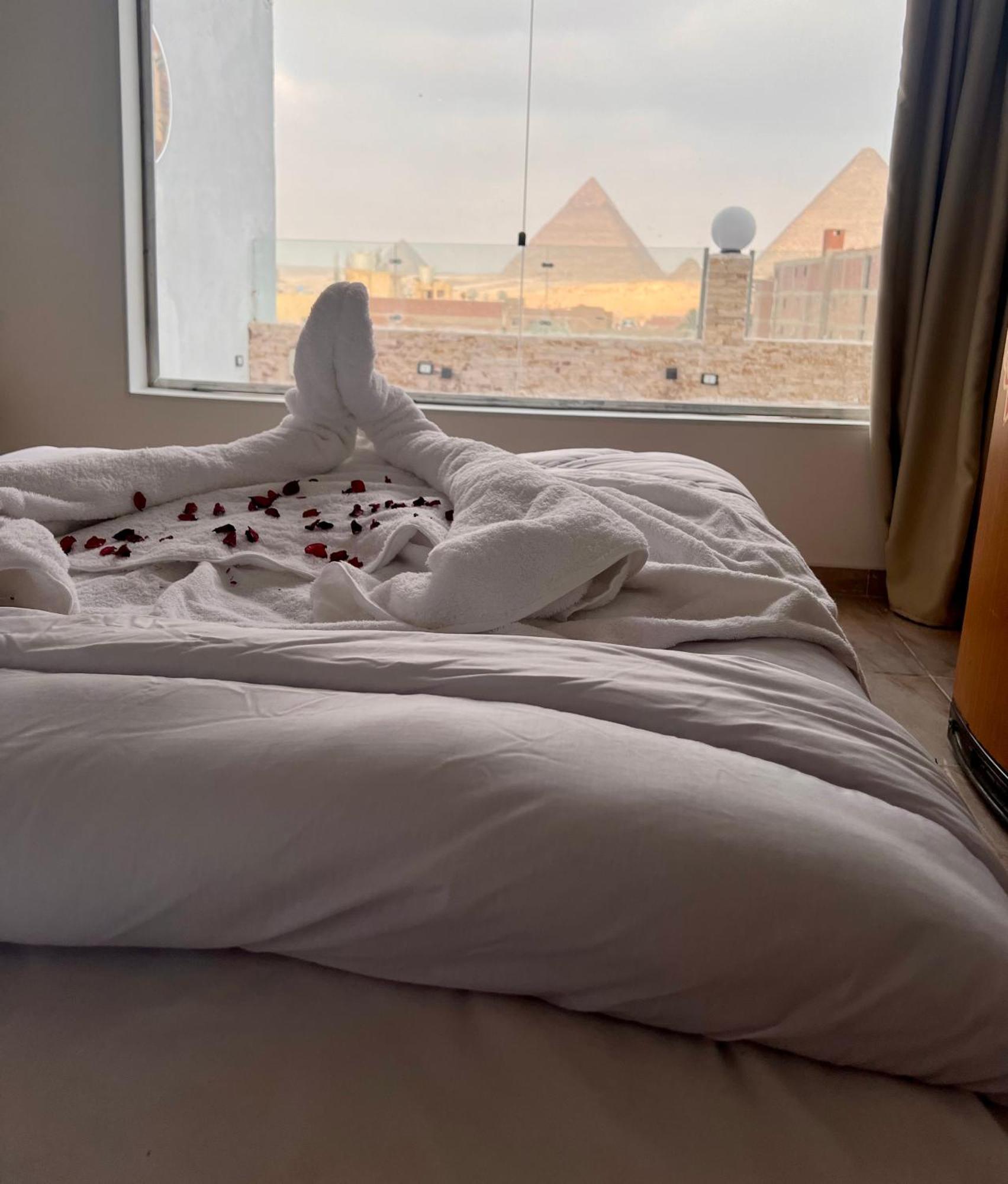 Hotel New Hope Pyramids View El El Cairo Exterior foto