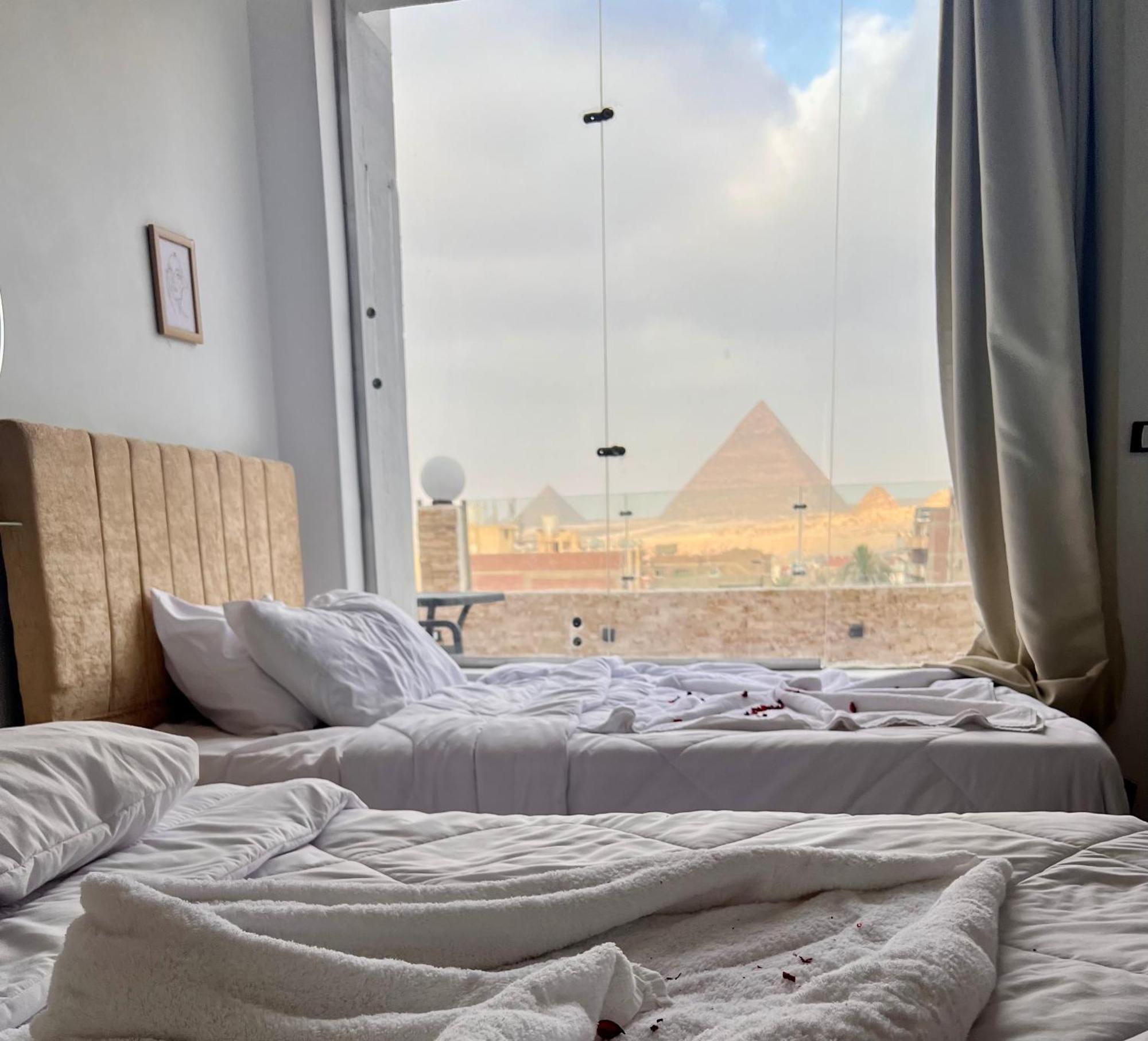 Hotel New Hope Pyramids View El El Cairo Exterior foto