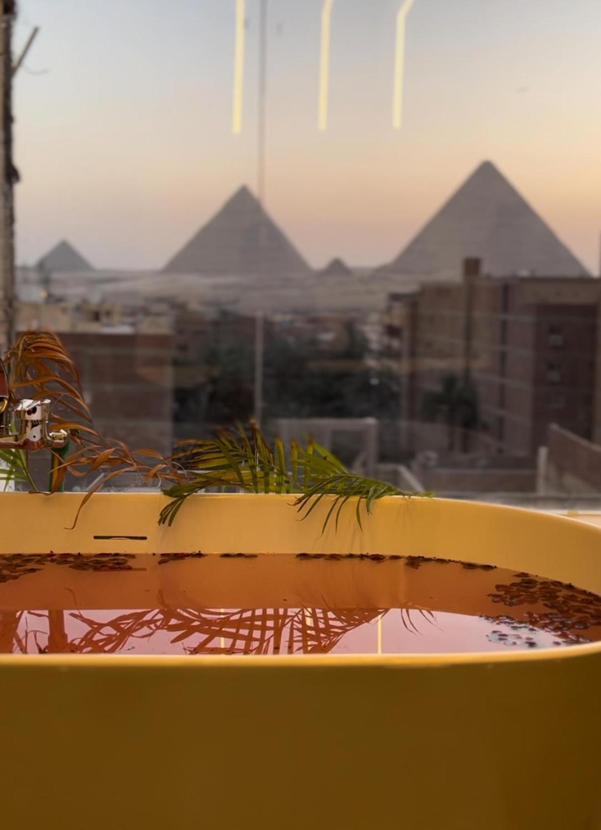 Hotel New Hope Pyramids View El El Cairo Exterior foto
