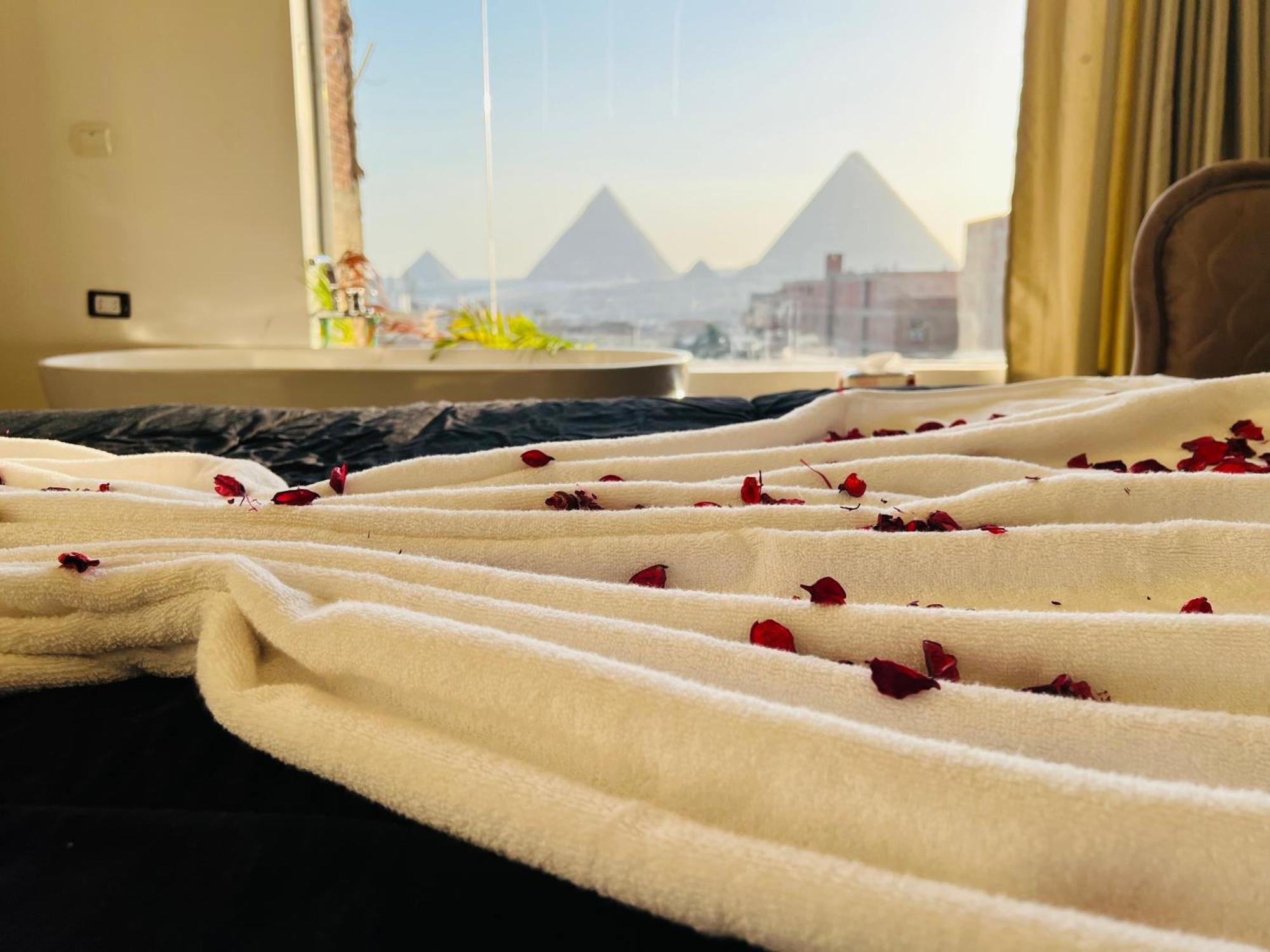 Hotel New Hope Pyramids View El El Cairo Exterior foto