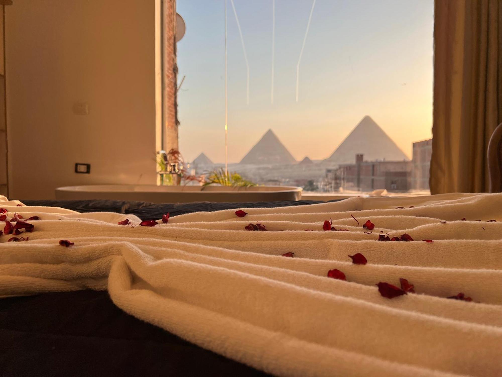 Hotel New Hope Pyramids View El El Cairo Exterior foto