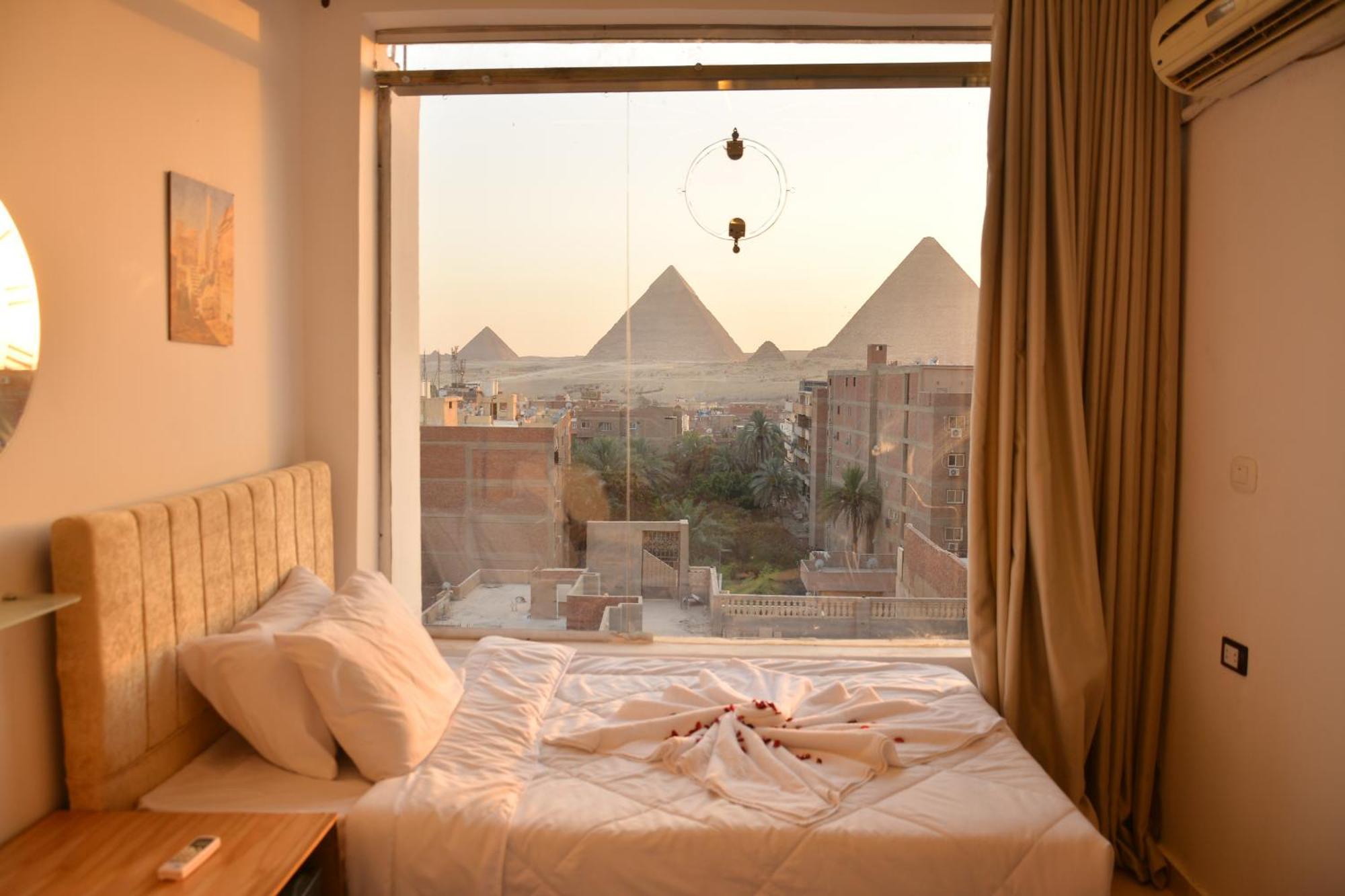Hotel New Hope Pyramids View El El Cairo Exterior foto