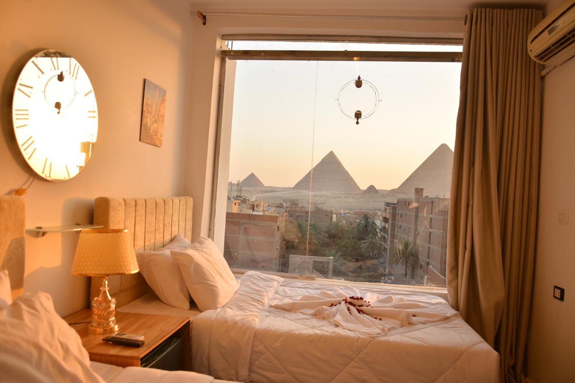Hotel New Hope Pyramids View El El Cairo Exterior foto
